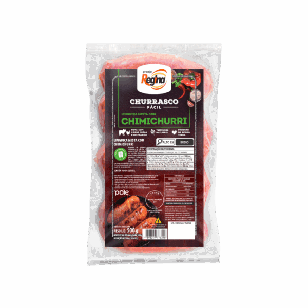 Linguiça Chimichurri Cong 500g - Churrasco Fácil