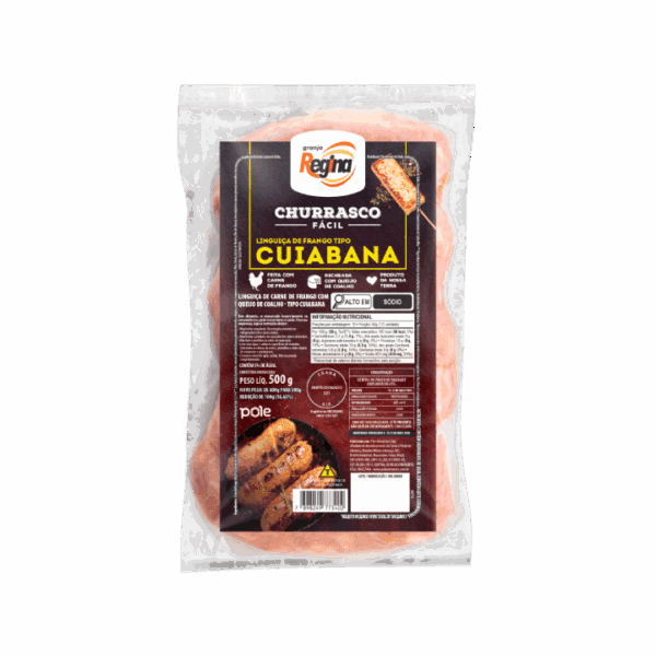 Linguiça Cuiabana Cong 500g - Churrasco Fácil