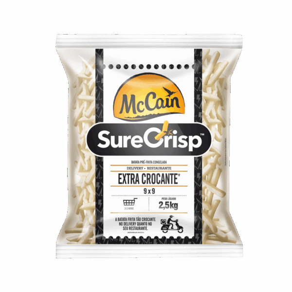 VEG Batata SureCrisp 9mm McCain 6x2,5kg